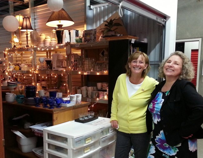 Beth and Patty - Volunteers make Anney’s Closet possible