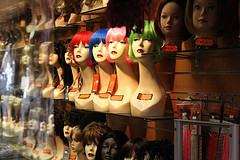 Endless varieites of wigs to choose from!